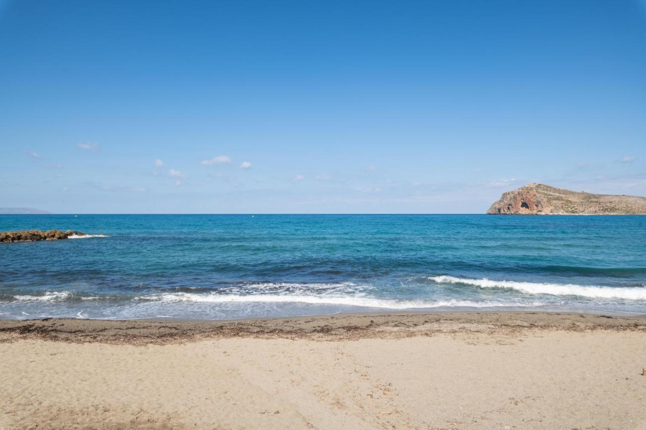 Hotel Haris On The Beach Agia Marina Exterior foto